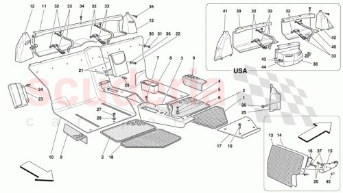 Part Diagram for Ferrari 63674700