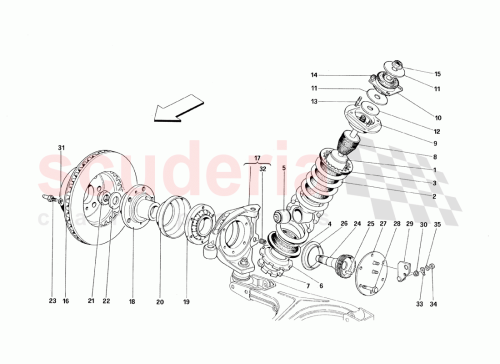 Part Diagram for Ferrari 139693