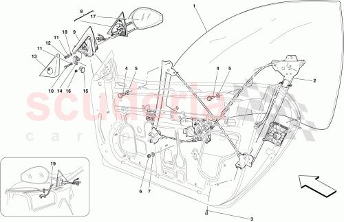 Part Diagram for Ferrari 68040400