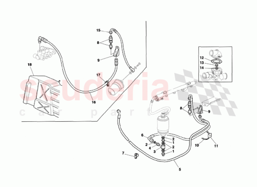 Part Diagram for Ferrari 164765