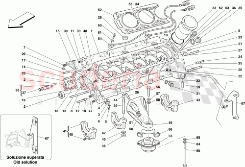 Part Diagram for Ferrari 207202