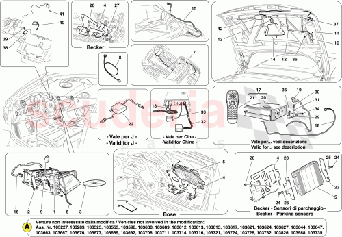 Part Diagram for Ferrari 16281824
