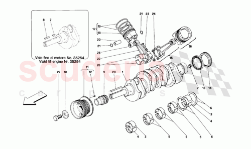 Part Diagram for Ferrari 156535