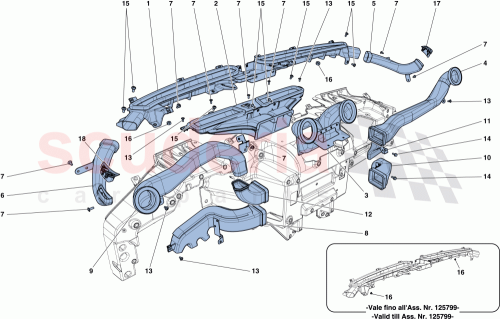 Part Diagram for Ferrari 85907300