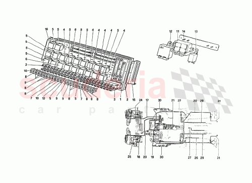 Part Diagram for Ferrari 61431000
