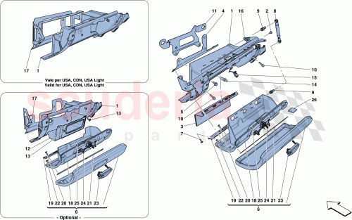 Part Diagram for Ferrari 85911200