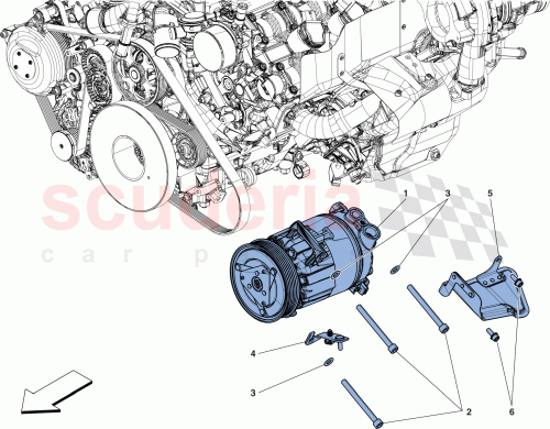 Part Diagram for Ferrari 312441