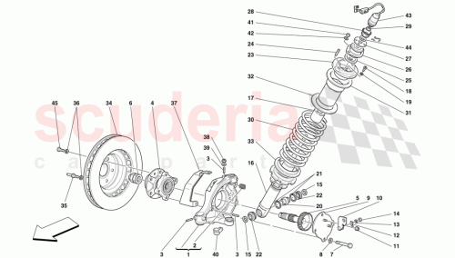 Part Diagram for Ferrari 154312