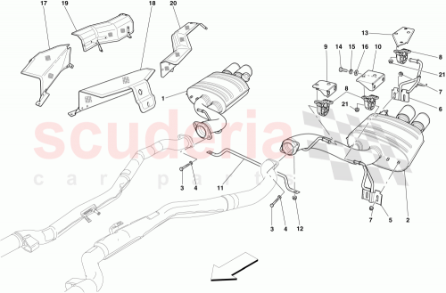 Part Diagram for Ferrari 222365