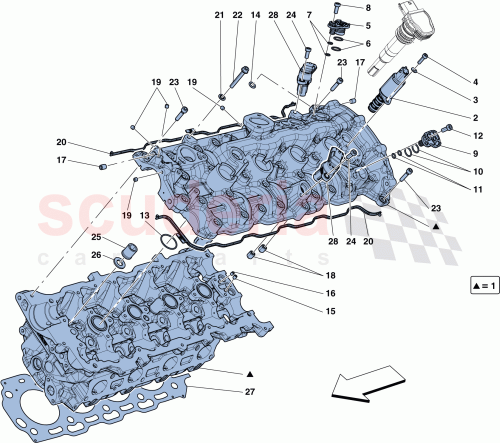 Part Diagram for Ferrari 320923