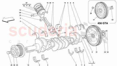 Part Diagram for Ferrari 153215