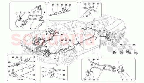 Part Diagram for Ferrari 168756