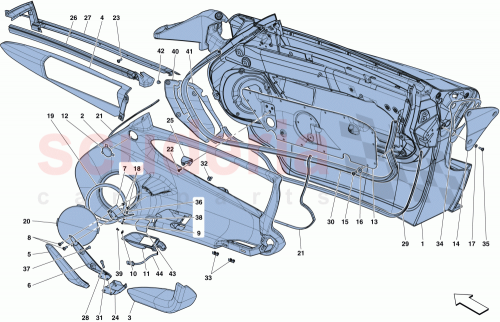 Part Diagram for Ferrari 85957400