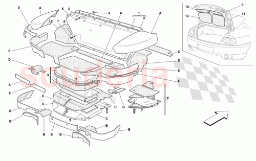 Part Diagram for Ferrari 63761800