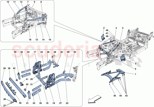 Part Diagram for Ferrari 322551
