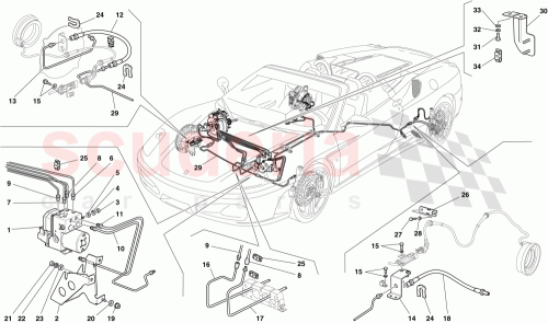 Part Diagram for Ferrari 210930