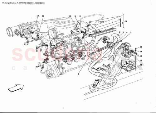 Part Diagram for Ferrari 200182