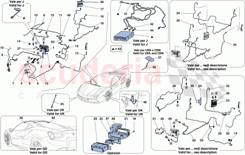 Part Diagram for Ferrari 87483500