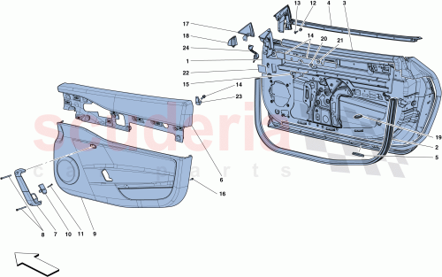 Part Diagram for Ferrari 87506511
