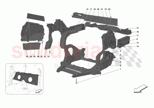 Part Diagram for Ferrari 985873829