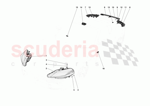 Part Diagram for Ferrari 014305834