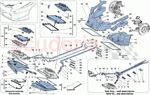 Part Diagram for Ferrari 82910800