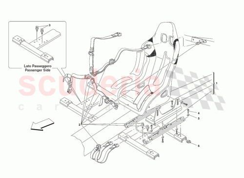 Part Diagram for Ferrari 69335500