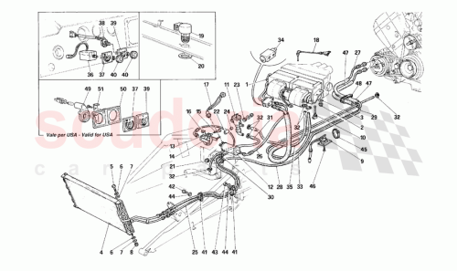 Part Diagram for Ferrari 62618000