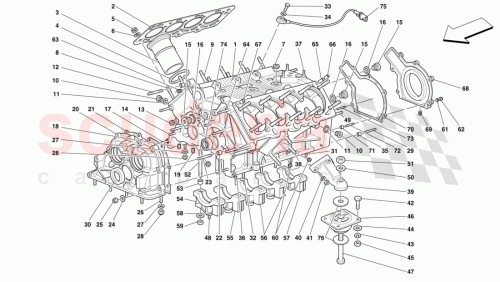Part Diagram for Ferrari 181347
