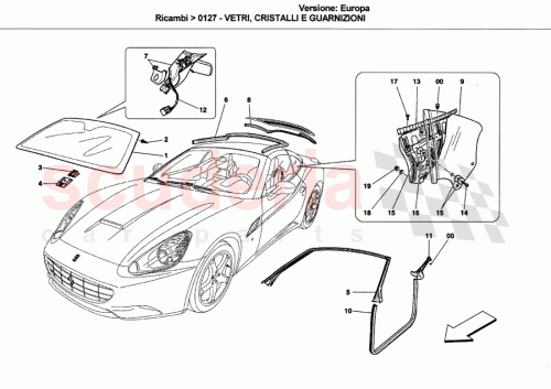 Part Diagram for Ferrari 69754900