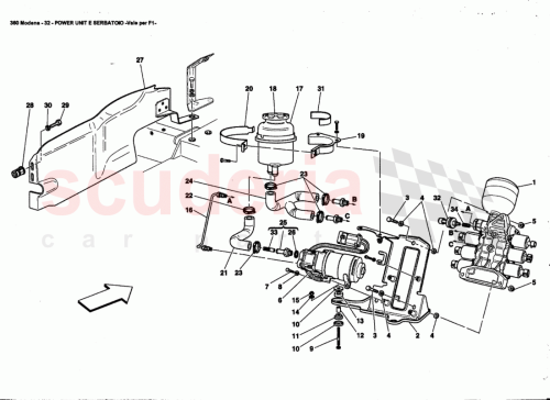 Part Diagram for Ferrari 179338