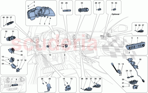 Part Diagram for Ferrari 330892