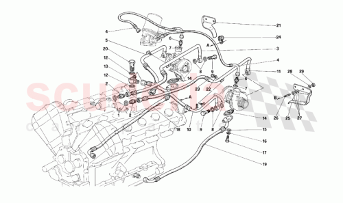 Part Diagram for Ferrari 143195