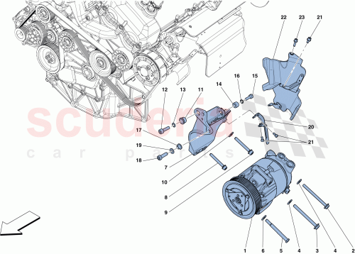 Part Diagram for Ferrari 249541