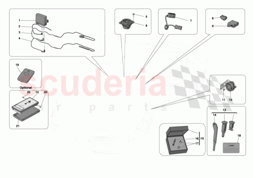 Part Diagram for Ferrari 860390