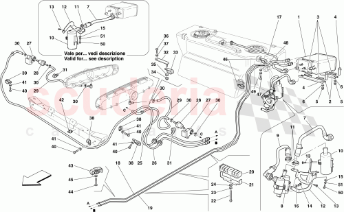 Part Diagram for Ferrari 212590
