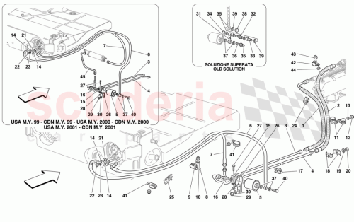 Part Diagram for Ferrari 180943