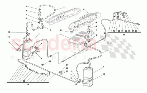 Part Diagram for Ferrari 174594