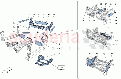 Part Diagram for Ferrari 276482
