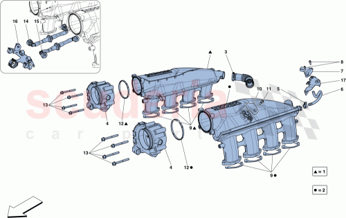 Part Diagram for Ferrari 312673