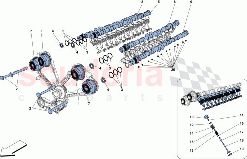 Part Diagram for Ferrari 291638