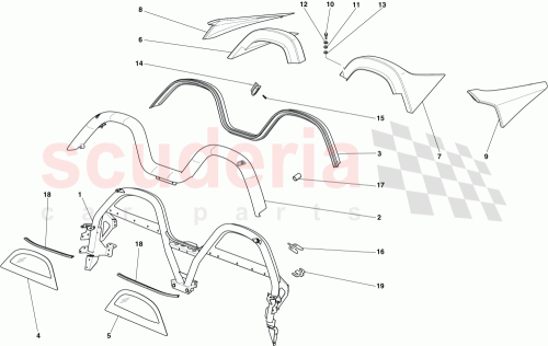 Part Diagram for Ferrari 83358800