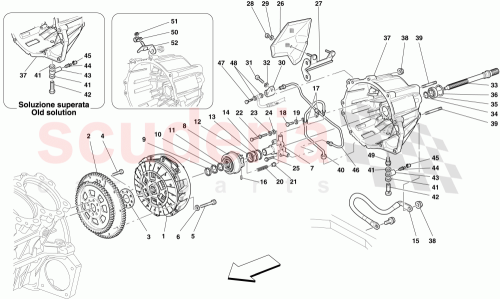 Part Diagram for Ferrari 225038