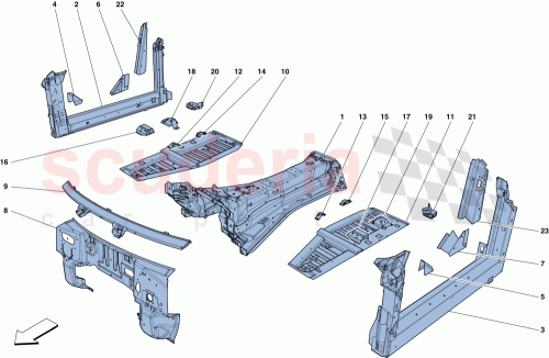 Part Diagram for Ferrari 323632