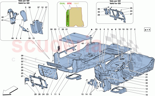 Part Diagram for Ferrari 88977300