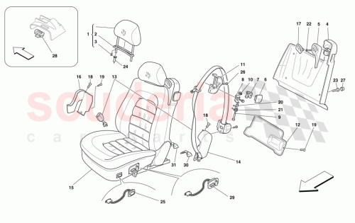 Part Diagram for Ferrari 656848