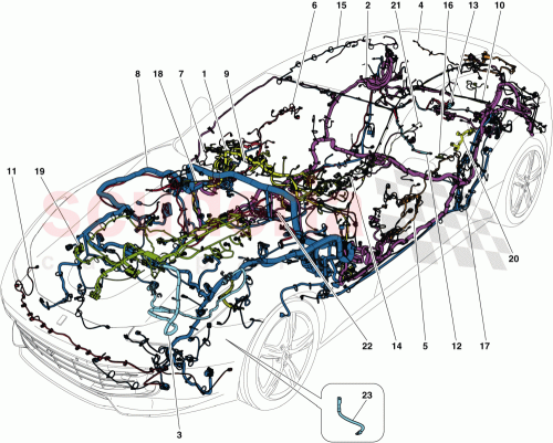Part Diagram for Ferrari 342478