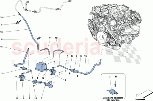 Part Diagram for Ferrari 333092