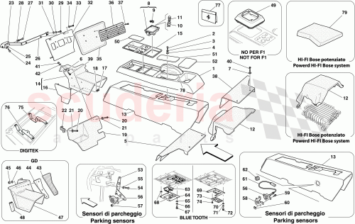Part Diagram for Ferrari 82099500