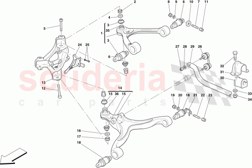 Part Diagram for Ferrari 196385